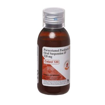 Calpol 120 mg Suspension - 60 ml