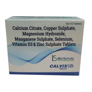 Calvix D3 Tablet - Strip of 10