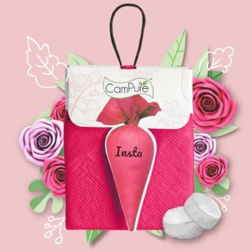 Campure Camphor Insta Rose Air Freshener – 30 g