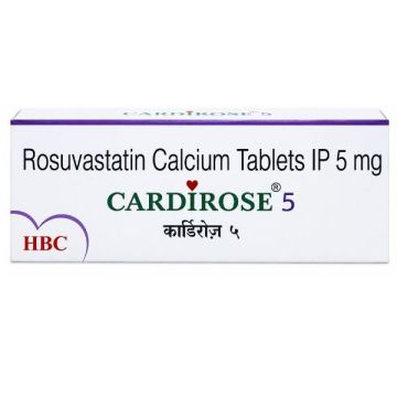 Cardirose 5 mg Tablet - Strip of 10
