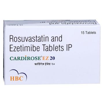 Cardirose EZ 20 Tablet - Strip of 15