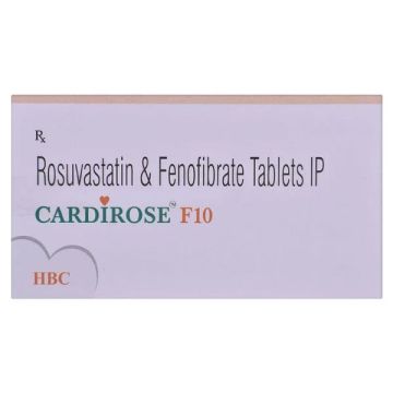 Cardirose F 10 Tablet - Strip of 10