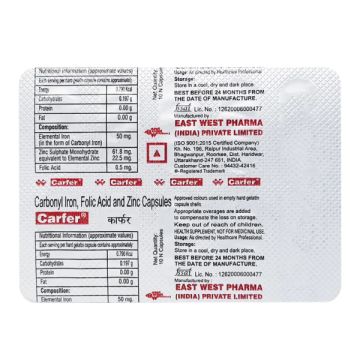 Carfer Capsule - Strip of 10