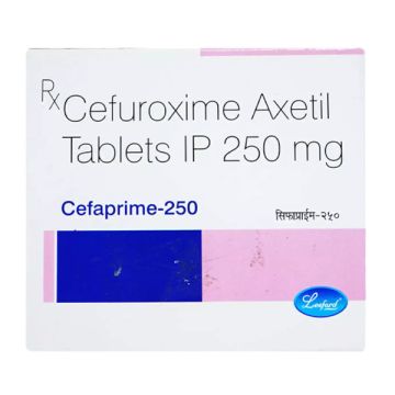 Cefaprime 250 mg Tablet - Strip of 4