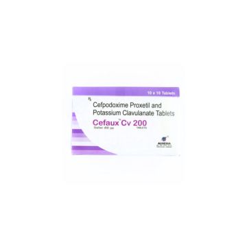 Cefaux CV 200 Tablet - Strip of 10