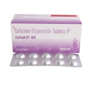 Cefilab DT 100 mg Tablet - Strip of 10