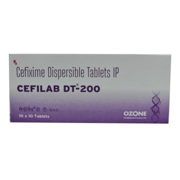 Cefilab DT 200 Tablet - Strip of 10
