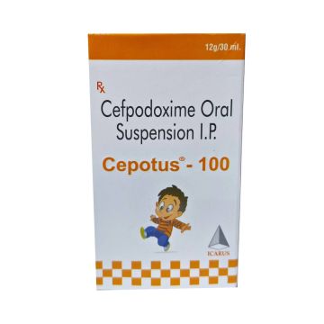 Cepotus 100 mg Dry Syrup - 30 ml