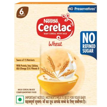 Nestle Cerelac Stage 1 (6-24 Months) Wheat  - 300g
