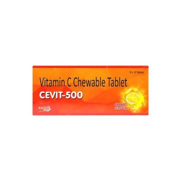 Cevit 500 Chewable Tablet - Strip of 10