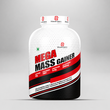 Muscle Gears Mega Mass Gainer (Mix Madness) - 5kg