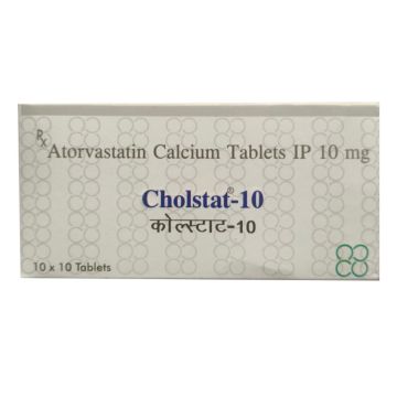 Cholstat 10 mg Tablet - Strip of 10