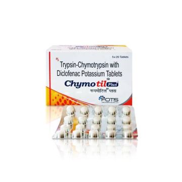 Chymotil Plus Tablet - Strip of 20