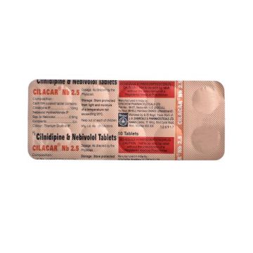 Cilacar NB 2.5mg Tablet - Strip of 10