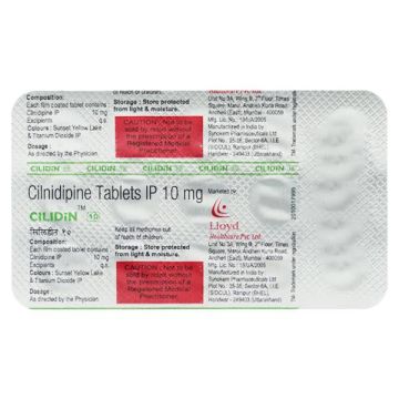 Cilidin 10 mg Tablet – Strip of 15