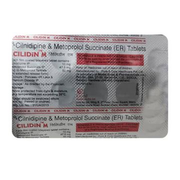 Cilidin M Tablet – Strip of 15
