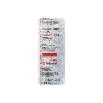 Cilnibeat 5 Tablet - Strip of 10