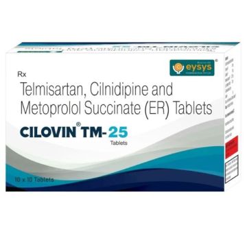 Cilovin TM 25 mg Tablet - Strip of 10