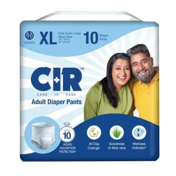 CIR Classic XL Adult Diaper Pants - Pack of 10