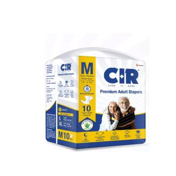 CIR Premium Medium Adult Diaper - Pack of 10