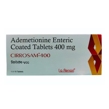 Cirrosam 400 mg Tablet - Strip of 15