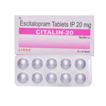 Citalin 20 Tablet - Strip of 10