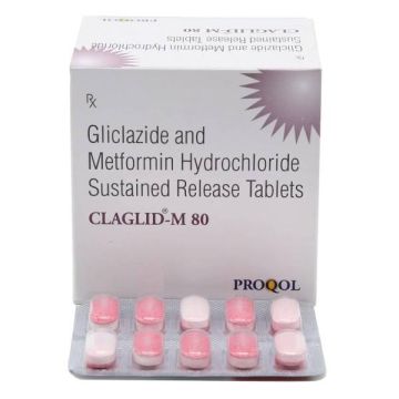 Claglid M 80 Tablet - Strip of 10