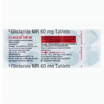 Claglid MR 60 Tablet - Strip of 10