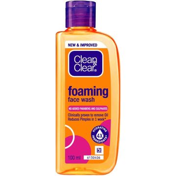 Clean & Clear Foaming Face Wash - 100 ml