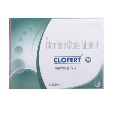 Clofert 25 mg Tablet – Strip of 30