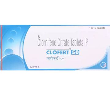 Clofert 50 mg Tablet – Strip of 10