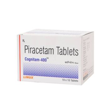 Cognitam 400 mg Tablet - Strip of 10