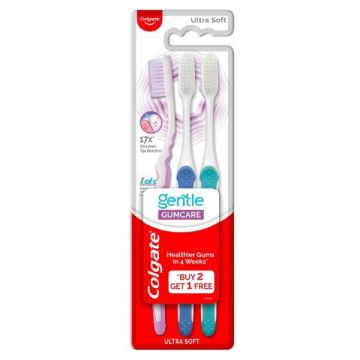 Colgate Gentle Gumcare Toothbrush - Pack of 3