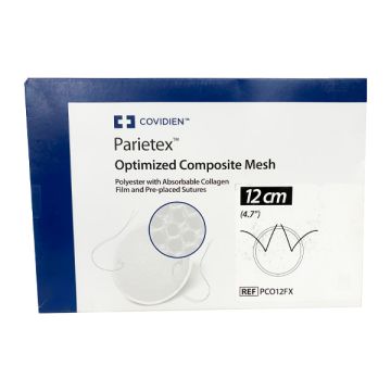 Covidien (PCO12FX) Parietex Optimized Hernia Skin Mesh-12 cm