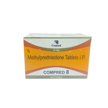 Compred 8 mg Tablet - Strip of 10