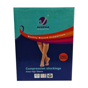 Auxesia Knee High Compression Stockings Medium - 1 Pair