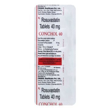 Conchol 40mg Tablet - Strip of 10
