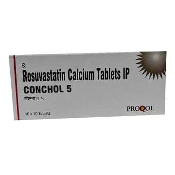 Conchol 5 mg Tablet - Strip of 10