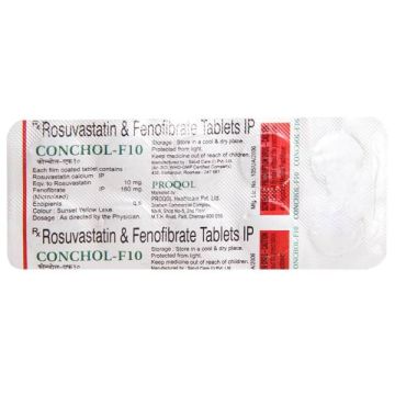 Conchol F 10 Tablet - Strip of 10