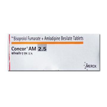 Concor AM 2.5 Tablet - Strip of 10