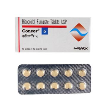 Concor 5 Tablet - Strip of 10