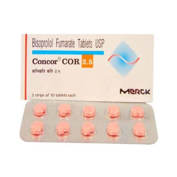Concor COR 2.5 Tablet - Strip of 10