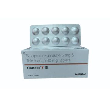 Concor T 5 Tablet - Strip of 10