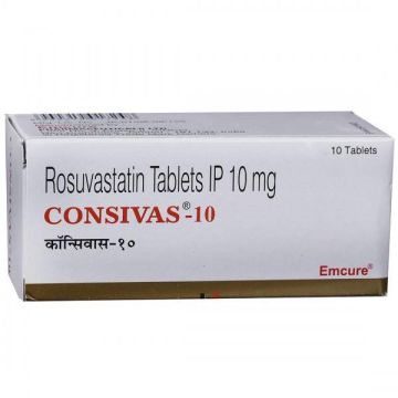 Consivas 10 mg Tablet - Strip of 10