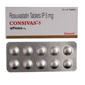 Consivas 5 mg Tablet - Strip of 10