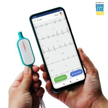 Spandan Portable ecg machine for home use