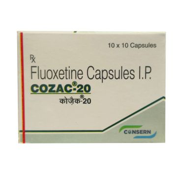 Cozac 20 mg Capsule - Strip of 10