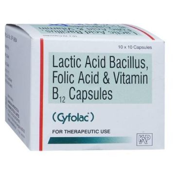 Cyfolac Capsules - Strip of 10