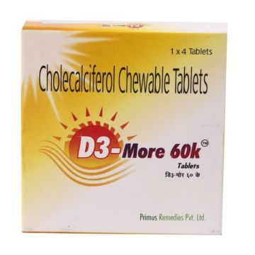 D3 More 60K Tablet - Strip of 4