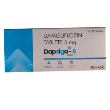 Dapsiga 5 mg Tablet - Strip of 10